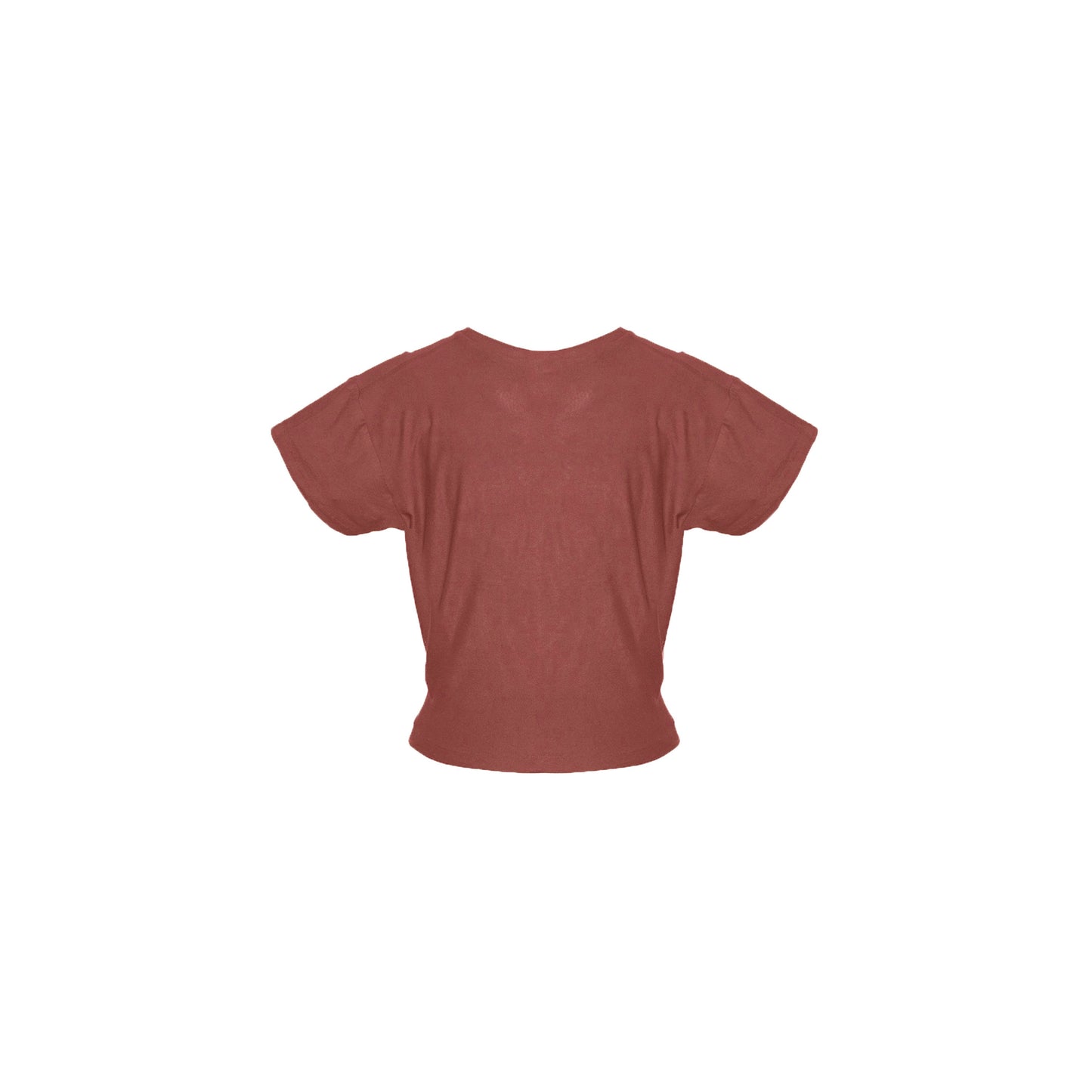 Cocoa Modal Soft Jersey Single Knot Tee